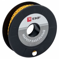 EKF Маркер кабельный 6,0 мм2 