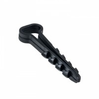 EKF Дюбель-хомут (5х10 мм) для плоского кабеля черный (50 шт.) PROxima plc-cd-5x10b фото