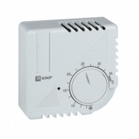 EKF PROxima Термостат NO/NC (охлаждение/обогрев) накладной 16A 230В IP20 thermo-no-nc-wall фото