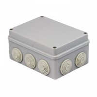 EKF PROxima Коробка распаячная КМР-050-042 пылевлагозащитная, 10 мембранных вводов, уплотнительный шнур (190х140х70) plc-kmr-050-042 фото