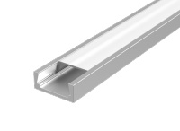 Varton Алюминиевый профиль для LED ленты с рассеивателем накладной 2000мм посадочное место 10мм V4-R0-70.0001.KIT-0201 фото