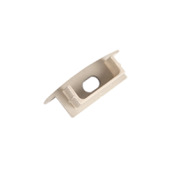 Varton Торцевая крышка для встраиваемого профиля с отверстием пластик 30х11 мм V4-R0-70.0001.KIT-0212 фото