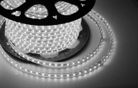 REXANT LED лента 220 В, 10х7 мм, IP67, SMD 2835, 60 LED/m, цвет свечения белый, бухта 100 м 142-605 фото