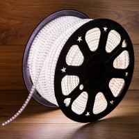 REXANT LED лента 220 В, 6x10.6 мм, IP67, SMD 3014, 120 LED/m, цвет свечения белый, 100 м 142-801 фото