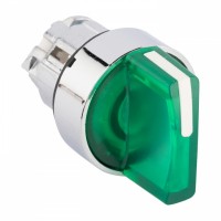 EKF Исполнительный механизм переключателя ХB4 зеленый на 2 положения возвратный без фиксации, с подсветкой с короткой ручкой PROxima XB4BD2L-G фото