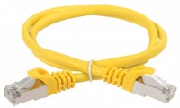 IEK ITK Коммутационный шнур категория 6 FTP LSZH 2м жёлтый PC05-C6FL-2M фото