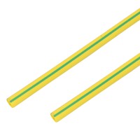 PROconnect Термоусадочная трубка 16/8,0 мм, желто-зеленая, упаковка 50 шт. по 1 м 55-1607 фото