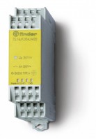 Finder Модульное электромеханическое реле безопасности (реле с принудительным управлением контактами); 4NO+2NC 6A; контакты AgNi+Au; катушка 120В AC; 7S1681205420 фото
