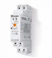 Finder Модульный электронный лестничный таймер мультифункциональный; 1NO 16A; 3- или 4-проводная схема; питание 230В АC; ширина 17.5мм; степень защиты 14618230P000 фото