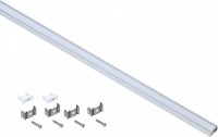 IEK Профиль алюм. для LED ленты 1607 накл. прям. 2м к-т опал LSADD1607-SET1-2-N1-1-08 фото