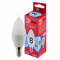 ЭРА LED B35-8W-840-E14 R (диод, свеча, 8Вт, нейтр, E14) (10/100/3500) Б0050200 фото