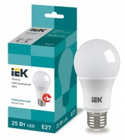 IEK Лампа LED A80 шар 25Вт 230В 4000К E27 LLE-A80-25-230-40-E27 фото
