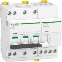 Schneider Electric Выключатель автоматический дифференциального тока iCV40 3P+N 6кА 16A C 30мA тип AC A9DE3716 фото