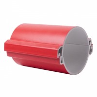 EKF PROxima Труба гладкая разборная ПВХ 110 мм (750Н), красная tr-pvc-110-750-red фото