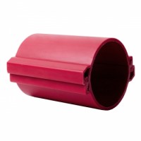 EKF PROxima Труба гладкая разборная ПНД 110 мм (450Н), красная tr-hdpe-110-450-red фото