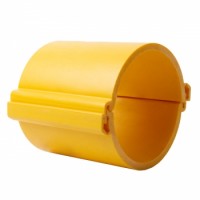 EKF PROxima Труба гладкая разборная ПНД 160 мм (750Н), желтая tr-hdpe-160-750-yellow фото