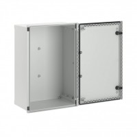DKC Цельный навесной шкаф из фибергласа без МП со сплошной дверью 500х400х200 (ВхШхГ) мм CN50542 фото