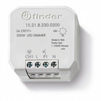 Finder Электронный диммер; LED 200Вт; питание 120В АC; монтаж в коробке; степень защиты IP20 152182300200 фото