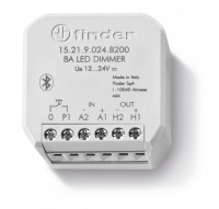 Finder Электронный диммер; для ленты LED, ШИМ 8А; питание 12...24В DC; монтаж в коробке; степень защиты IP20; BLE- Yesly 15219024B200 фото