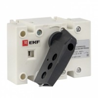 EKF PROxima Рубильник-выключатель 63A 3P c рукояткой управления для прямой установки PowerSwitch psds-63-3 фото