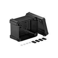 OBO Bettermann Распределительная коробка X10C, IP 67, 191х151х126 мм, черная, сплошная стенка 2005606 фото