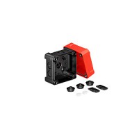 OBO Bettermann Распределительная коробка X02,, IP 67, 95х95х72 мм, черная с красной крышкой 2005144 фото