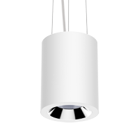 Varton Светодиодный светильник DL-02 Tube подвесной 150х220 мм 55 Вт 3000 K 35° RAL9010 белый матовый диммируемый по протоколу DALI V1-R0-00391-30D01-2005530 фото