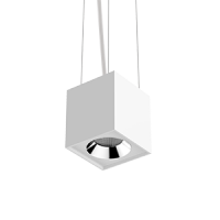 Varton Светодиодный светильник DL-02 Cube подвесной 100х110 мм 12 Вт 3000 K 35° RAL9010 белый матовый V1-R0-00360-30000-2001230 фото