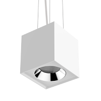Varton Светодиодный светильник DL-02 Cube подвесной 150х160 мм 36 Вт 3000 K 35° RAL9010 белый матовый V1-R0-00360-30000-2003630 фото