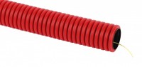 ЭРА Труба гофрированная двустенная ПНД (красная) d 40мм с зонд. 50м (6) Б0052251 фото