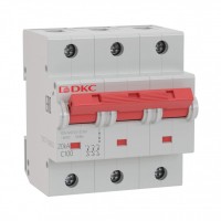 DKC YON pro Автоматический выключатель модульный MD125 3P 80А D 20kA MD125-3D80 фото