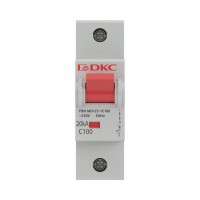 DKC YON pro Автоматический выключатель модульный MD125 1P 100А D 15kA MD125-1D100 фото