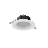 VARTON Светодиодный светильник DL-01 круглый встраиваемый 120x65 мм 11 Вт Tunable White (2700-6500 K) IP54/20 RAL9010 белый матовый диммируемый по про V1-R0-01011-10D01-54011TW фото