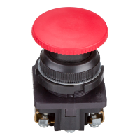 КЭАЗ Выключатель кнопочный КЕ 021-У3-исп.1 (красный) 264499 фото