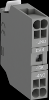 ABB Блок контактный дополнительный CA4-10K (1НО) с втычными клеммами для контакторов AF09K...AF38K и реле NF22EK...NF40EK 1SBN010160R1010 фото