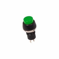 REXANT Выключатель-кнопка  250V 1А (2с) (ON)-OFF  Б/Фикс  зеленая  Micro 36-3083 фото