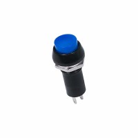 REXANT Выключатель-кнопка  250V 1А (2с) ON-OFF  синяя 36-3031 фото