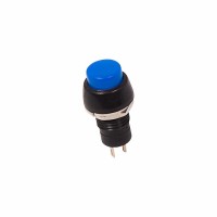 REXANT Выключатель-кнопка  250V 1А (2с) ON-OFF  синяя  Micro 36-3071 фото