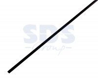 REXANT Термоусадочная трубка  5,0/2,5 мм, черная (бухта 100 м) 49-0506 фото