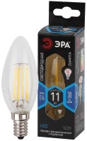 ЭРА Лампы СВЕТОДИОДНЫЕ F-LED B35-11w-840-E14 ЭРА (филамент, свеча, 11Вт, нейтр, E14) Б0046987 фото