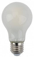 ЭРА Лампы СВЕТОДИОДНЫЕ F-LED F-LED A60-9W-840-E27 frost  ЭРА (филамент, груша мат., 9Вт, нейтр., Е27) Б0035034 фото
