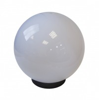 ЭРА НТУ 02-100-351 Светильник садово-парковый, шар белый призма D=350 mm Б0048046 фото