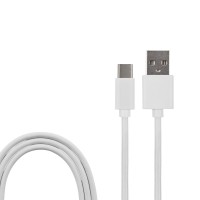 REXANT USB кабель USB Type-C, белый ПВХ, 1,5 метра (шнур спираль) REXANT 18-1891 фото