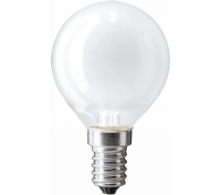 Pila Лампа накаливания шар P45 60W 230V E14 FR.1CT/10X10F 926000003887 фото
