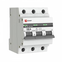 EKF Выключатель нагрузки 3P 100А ВН-125 PROxima SL125-3-100-pro фото
