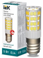 IEK Лампа LED CORN капсула 5Вт 230В 4000К керамика E14 LLE-CORN-5-230-40-E14 фото