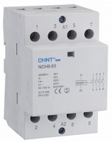 CHINT Контактор модульный NCH8-20/40 20A 4НО AC24В 50Гц (R) 256086 фото