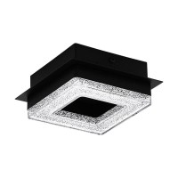 Eglo 99324 Светод. настенно-потол. светильник FRADELO 1, 1х4W (LED), 140х140, сталь, черный/пластик с кри 99324 фото