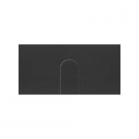 Simon 100 Черный матовый  Накладка узкого вывода кабеля 10000051-238 фото