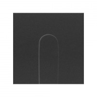 Simon 100 Черный матовый  Накладка широкого вывода кабеля 10002051-238 фото